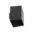 TK Lighting CUBE kültéri fali lámpa fém, fekete, LED, 5W, 3000K, 650 Lm, IP54 - TK-18182