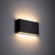 TK Lighting ARWENA kültéri fali lámpa fém, fekete, LED, 6W, 3000K, 680 Lm, IP54 - TK-18185