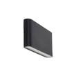 TK Lighting ARWENA kültéri fali lámpa fém, fekete, LED, 6W, 3000K, 680 Lm, IP54 - TK-18185