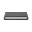 TK Lighting ARWENA kültéri fali lámpa fém, fekete, LED, 6W, 3000K, 680 Lm, IP54 - TK-18185