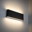 TK Lighting ARWENA kültéri fali lámpa fém, fekete, LED, 12W, 3000K, 1000 Lm, IP54 - TK-18186