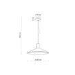 TK Lighting JUMP függeszték fém, fekete, E27 - TK-1831