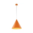 TK Lighting CONO függeszték fém, narancssárga, E27 - TK-3280