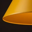 TK Lighting CONO függeszték fém, sárga, E27 - TK-3281