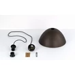 TK Lighting FARO függeszték fém, barna, E27 - TK-4332