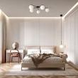 TK Lighting MARTIN függeszték fém, üveg, fekete, fehér, G9 - TK-4502