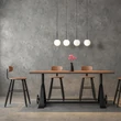 TK Lighting MARTIN függeszték fém, üveg, fekete, fehér, G9 - TK-4503