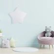 TK Lighting STAR fali lámpa fém, műanyag, szövet, fehér, E27 - TK-4514