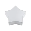 TK Lighting STAR fali lámpa fém, műanyag, szövet, fehér, E27 - TK-4514