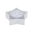 TK Lighting STAR fali lámpa fém, műanyag, szövet, fehér, E27 - TK-4514