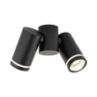 TK Lighting JET mennyezet lámpa fém, fekete, GU10 - TK-4539