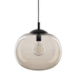 TK Lighting VIBE függeszték fém, üveg, fekete, topáz, E27 - TK-4703