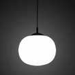 TK Lighting VIBE függeszték fém, üveg, fekete, fehér, E27 - TK-4804