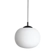 TK Lighting VIBE függeszték fém, üveg, fekete, fehér, E27 - TK-4804