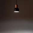 TK Lighting CAIRO függeszték fém, fa, fekete, barna, E27 - TK-4894
