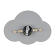 TK Lighting CLOUD fali lámpa fém, szürke, G9 - TK-4965