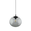 TK Lighting VIBE függeszték fém, üveg, fekete, szürke, E27 - TK-4972