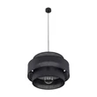 TK Lighting CALISTO függeszték fém, szövet, fekete, E27 - TK-4999