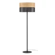 TK Lighting NICOL állólámpa fém, fa, fekete, barna, E27 - TK-5123