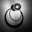 TK Lighting ANNABELLE fali lámpa fém, üveg, fekete, grafit, G9 - TK-5256