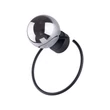 TK Lighting ANNABELLE fali lámpa fém, üveg, fekete, grafit, G9 - TK-5256