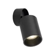 TK Lighting TOP fali lámpa fém, fekete, GU10 - TK-5372