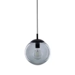 TK Lighting ESME függeszték fém, üveg, fekete, szürke, E27 - TK-5378