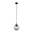 TK Lighting ESME függeszték fém, üveg, fekete, szürke, E27 - TK-5378