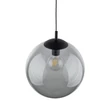 TK Lighting ESME függeszték fém, üveg, fekete, szürke, E27 - TK-5380
