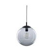 TK Lighting ESME függeszték fém, üveg, fekete, szürke, E27 - TK-5380