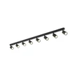 TK Lighting TOP mennyezeti spotlámpa fém, fekete, GU10 - TK-6179