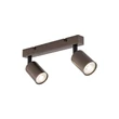 TK Lighting TOP mennyezeti spotlámpa fém, barna, GU10 - TK-6180