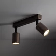 TK Lighting TOP mennyezeti spotlámpa fém, barna, GU10 - TK-6180