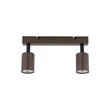 TK Lighting TOP mennyezeti spotlámpa fém, barna, GU10 - TK-6180