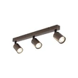 TK Lighting TOP mennyezeti spotlámpa fém, barna, GU10 - TK-6181