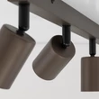 TK Lighting TOP mennyezeti spotlámpa fém, barna, GU10 - TK-6182