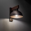 TK Lighting OSLO fali lámpa fém, fa, barna, E27 - TK-6279
