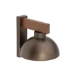 TK Lighting OSLO fali lámpa fém, fa, barna, E27 - TK-6279