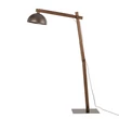 TK Lighting OSLO állólámpa fém, fa, barna, E27 - TK-6319
