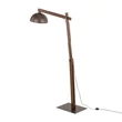 TK Lighting OSLO állólámpa fém, fa, barna, E27 - TK-6319