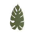 TK Lighting MONSTERA fali lámpa fém, zöld, G9 - TK-6435