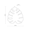 TK Lighting MONSTERA fali lámpa fém, szürke, G9 - TK-6436