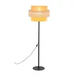 TK Lighting TRIO állólámpa fém, szövet, fekete, narancssárga, sárga, E27 - TK-6451