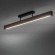 TK Lighting TEO mennyezet lámpa fém, fa, fekete, barna, LED, 22W, 3000K, 2807Lm - TK-6614