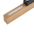 TK Lighting TEO fali lámpa fém, fa, fekete, barna, LED, 3W, 3000K, 270Lm - TK-6618