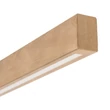 TK Lighting TEO mennyezet lámpa fém, fa, fekete, barna, LED, 22W, 3000K, 2807Lm - TK-6619