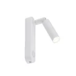 TK Lighting ENZO fali lámpa fém, fehér, G9 - TK-6620