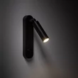 TK Lighting ENZO fali lámpa fém, fekete, G9 - TK-6621