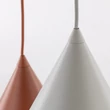 TK Lighting CONO függeszték fém, fekete, téglasz1n, szürke, E27 - TK-6633