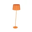TK Lighting NICOLA állólámpa fém, szövet, narancssárga, E27 - TK-6644
